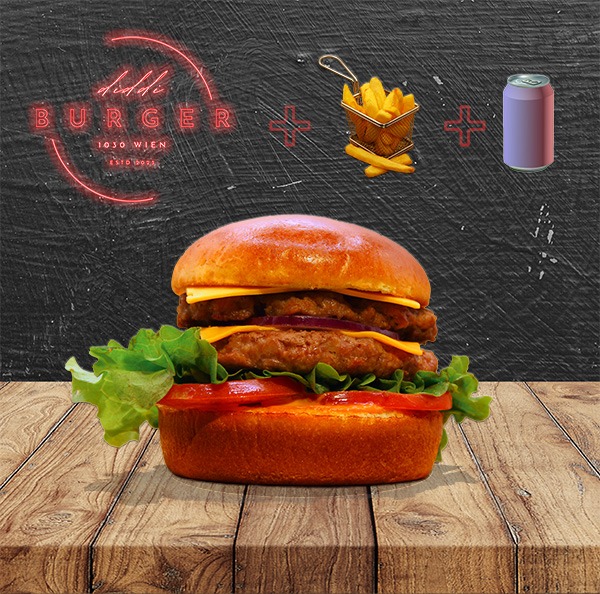 Double Cheeseburger Menu