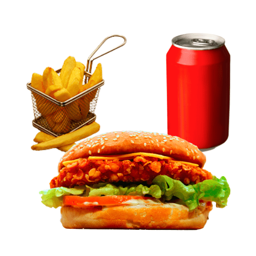 Chicken Burger Menu