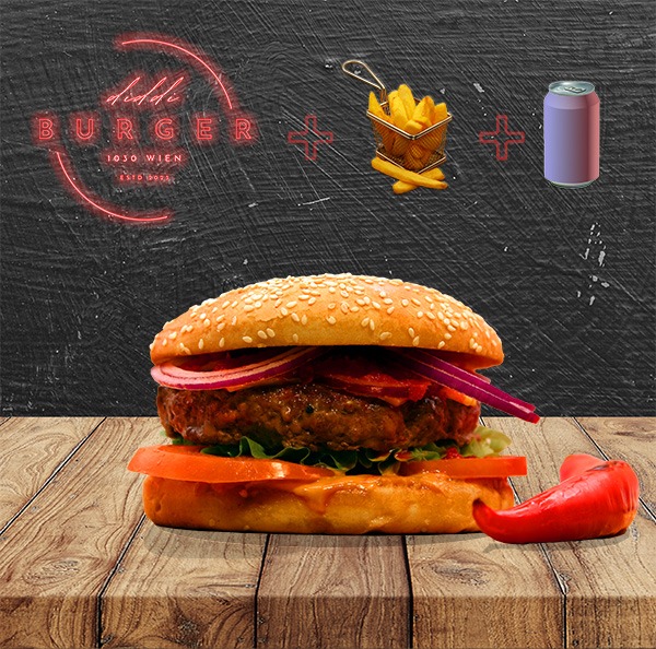 Mexican Burger Menu
